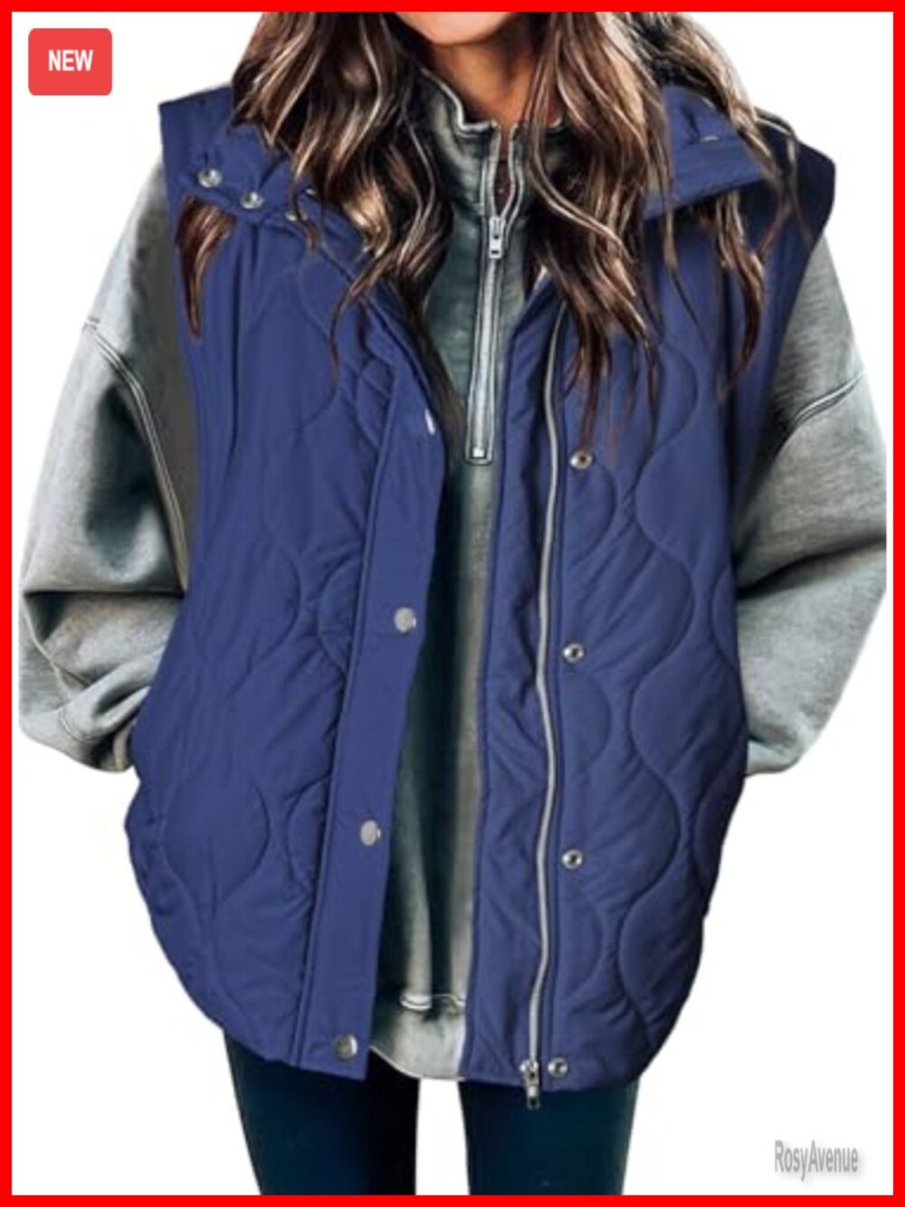 Lightweight Cropped Quilted Puffer Vest Sleeveless Jacket